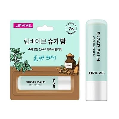 애경 립바이브 슈가밤 립케어 (쿨 민트 프레시)