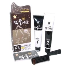 스타아로마 1분 먹물머리 헤어칼라크림