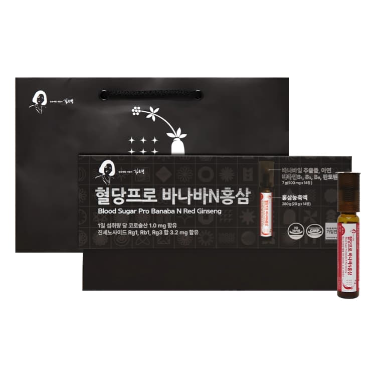 김소형 혈당프로 바나바N홍삼