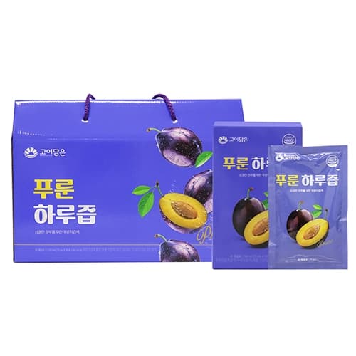 고이담은 푸룬 하루즙