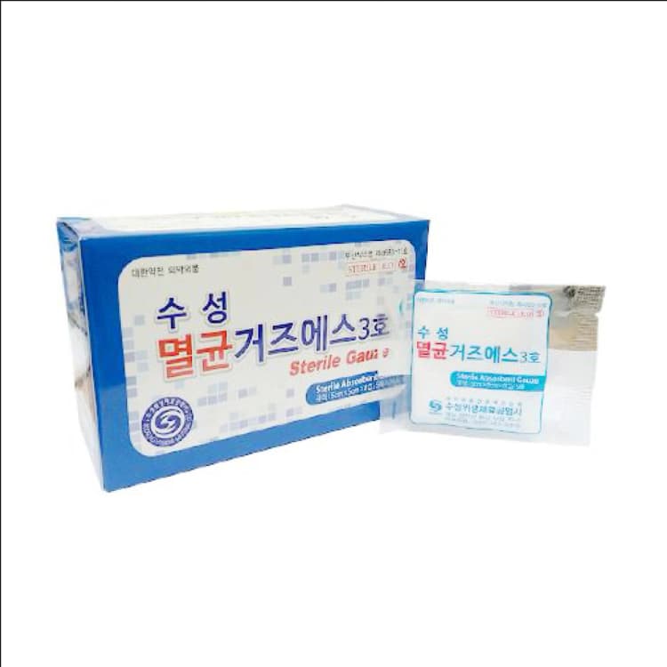 수성멸균거즈에스3호(가아제)
