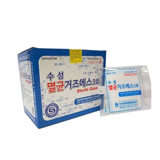 수성멸균거즈에스3호(가아제)
