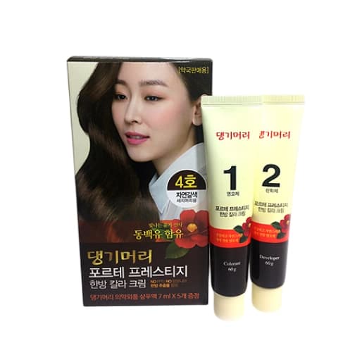 댕기머리 포르테 프레스티지 한방칼라크림