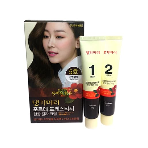 댕기머리 포르테 프레스티지 한방칼라크림