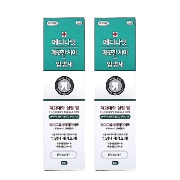 메디나잇치약(미백+입냄새)