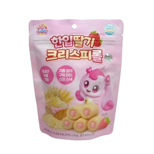 프린세스 캐치티니핑 한입딸기 크리스피롤
