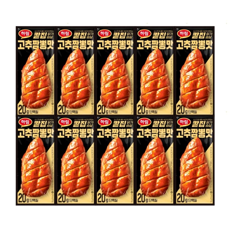 [하림] 칼집닭가슴살 고추짬뽕맛