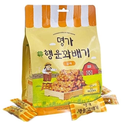 명가 행운꽈배기 참깨