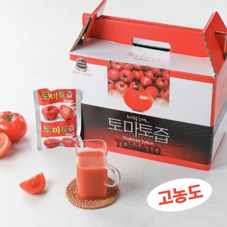 [위프레시] 통째로 갈아 만든 GAP 100% 토마토 즙