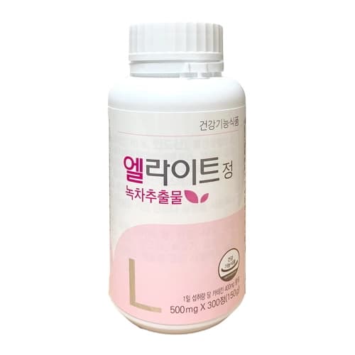엘라이트정500mg(녹차추출물카테킨)