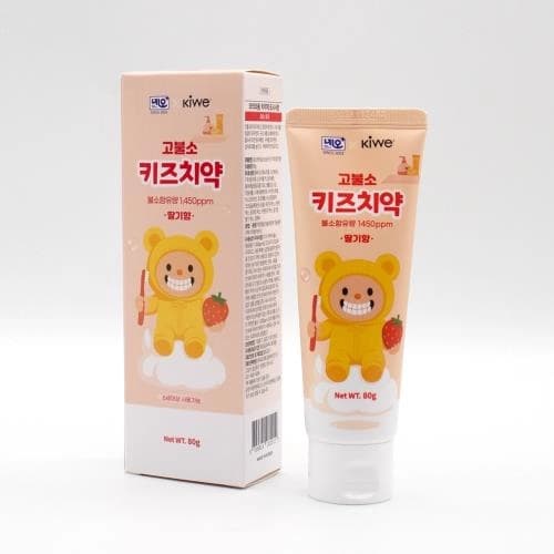 네오케어 고불소 키즈치약 (딸기향)