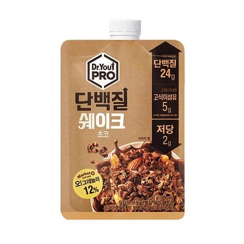 오리온 닥터유 프로 단백질쉐이크 초코