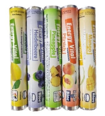 에너지바이탈 포도당캔디 세트(5가지과일맛) 18T*30EA