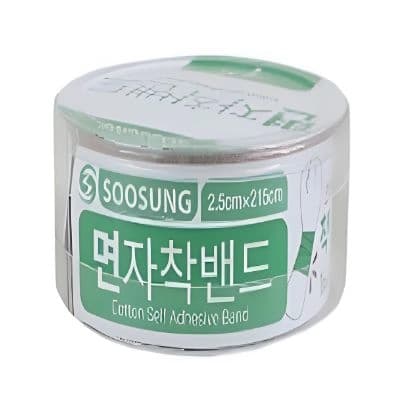 수성 면자착밴드(자가점착식 탄력 /1인치)
