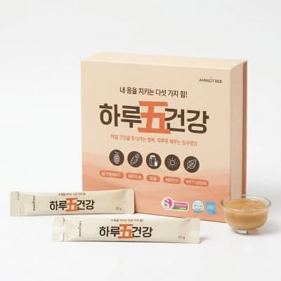 아미노트리 하루五건강 액상스틱(실크펩타이드,고령친화우수식품)