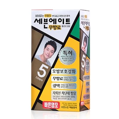 세븐에이트 무향료 칼라크림40g 5호