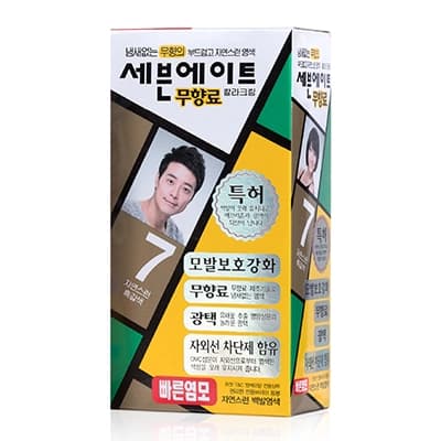 세븐에이트 무향료 칼라크림40g 7호