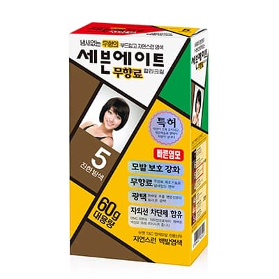 세븐에이트 무향료 칼라크림60g 5호