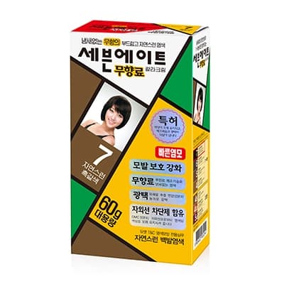 세븐에이트 무향료 칼라크림60g 7호
