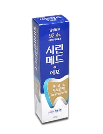 시린메드 에프 치약(무색소/무보존제)