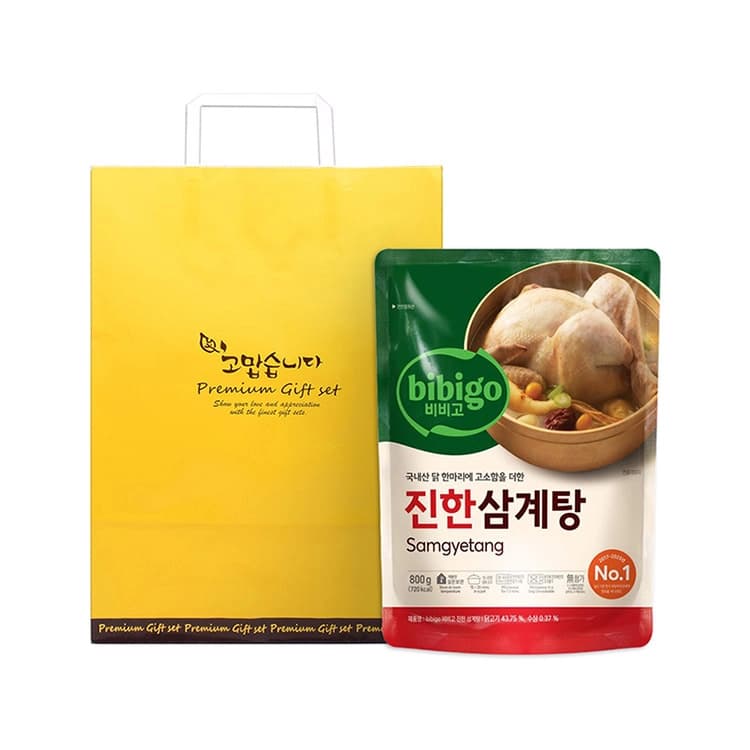 [비비고] NO1 비비고 삼계탕 1p (쇼핑백 동봉)