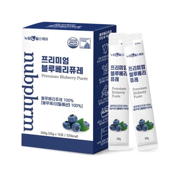 뉴팜헬스케어 프리미엄 블루베리 퓨레