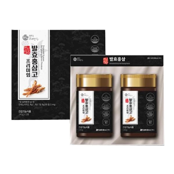 천년장수 발효홍삼고 프리미엄 세트