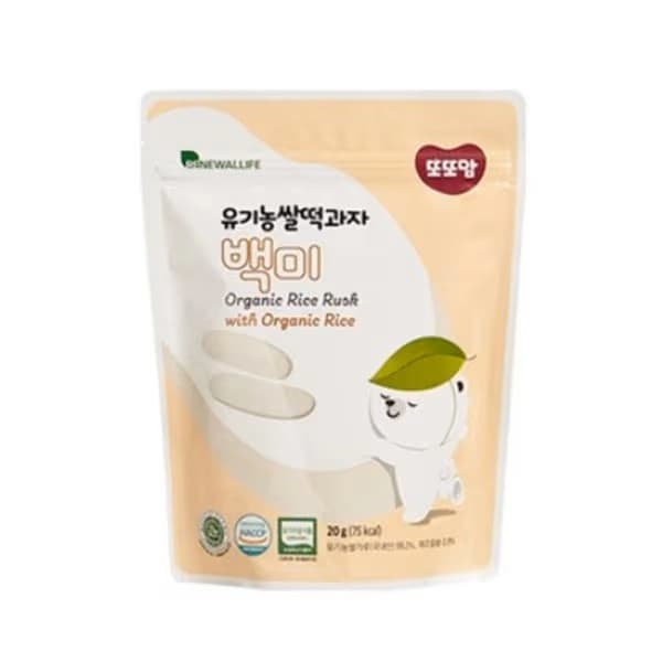 또또맘 유기농 쌀떡과자(백미)