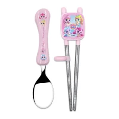 캐치티니핑 스푼 진공젓가락