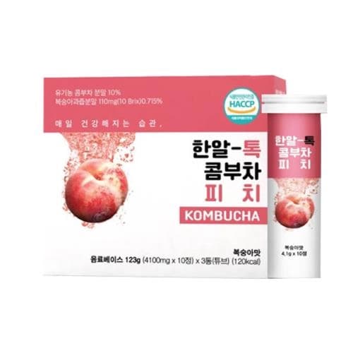 한알 톡 콤부차(피치)