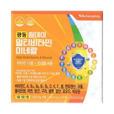 광동 원데이 멀티비타민 미네랄
