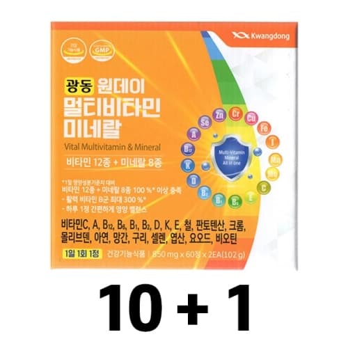 광동 원데이 멀티비타민 미네랄