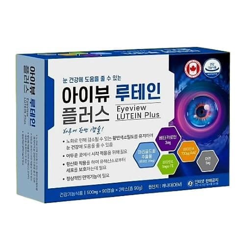 NEW 아이뷰 루테인 플러스 500mg