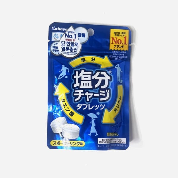 카바야 염분차지타블렛(이온음료맛)