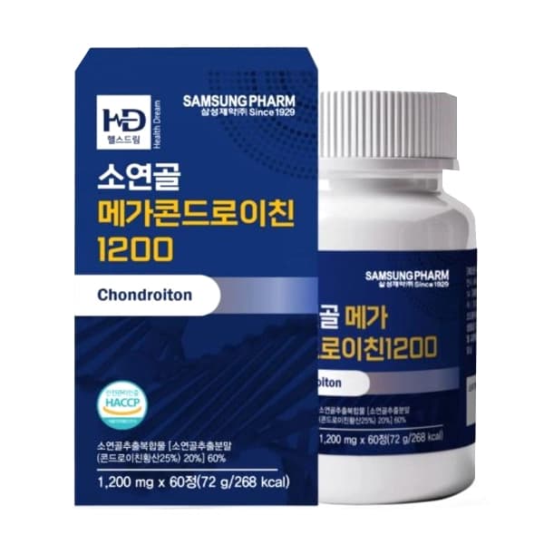삼성제약 소연골 메가 콘드로이친 1200