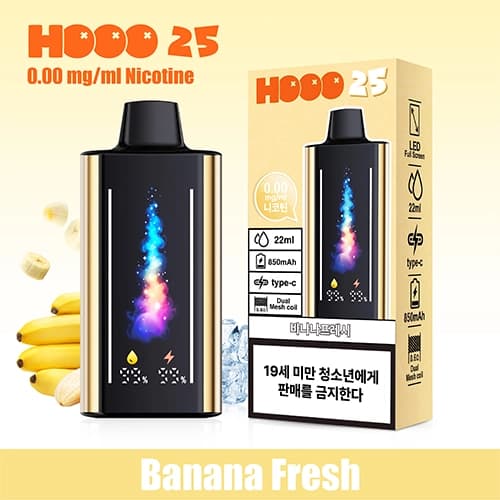 HOOO25 바나나프레시(CE/RoHS/KC인증) 22ml 대용량