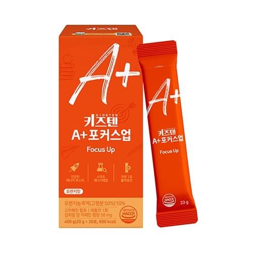 키즈텐 A+포커스업 (식물성카페인/아르기닌/에너지부스터) 수험생