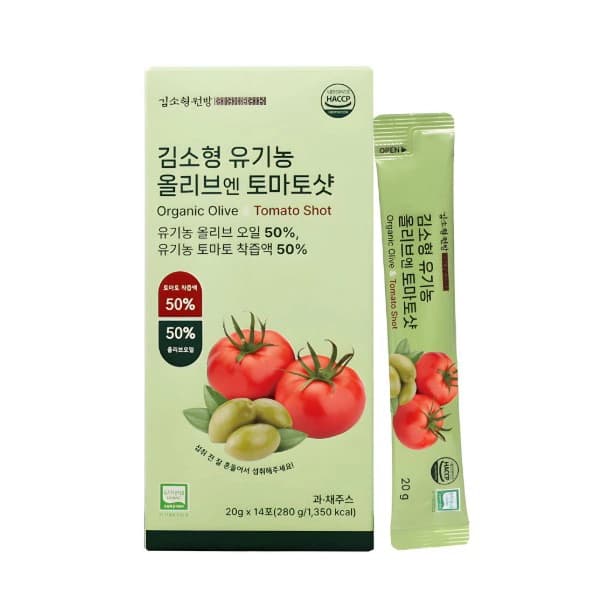 김소형 유기농 올리브엔 토마토샷
