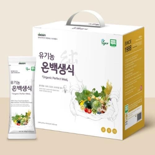 다움 유기농 온백생식