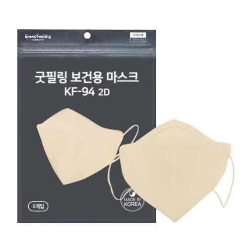 굿필링 보건용황사마스크 KF94 대형