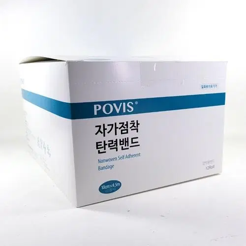 수성 POVIS자가점착 탄력밴드4인치(10cm*4.5m)세트