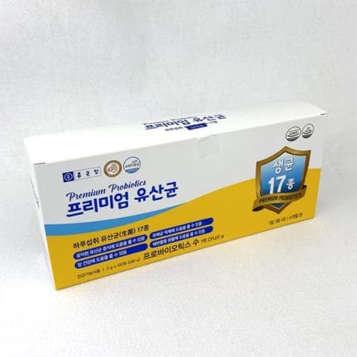 프리미엄 유산균(1억CFU/유산균17종/4개월)