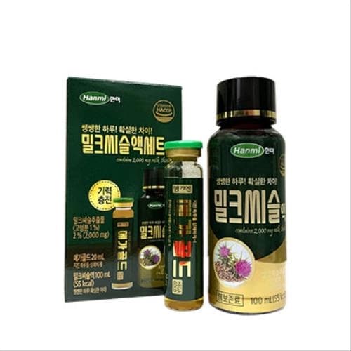 한미 밀크씨슬액 + 메가골드