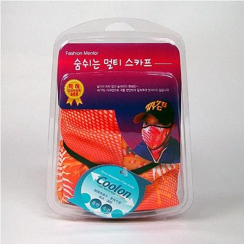 숨쉬는 멀티스카프(오렌지)
