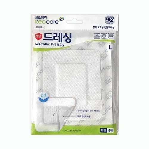 네오케어 멸균 드레싱 (대형L/70*50mm/백색)