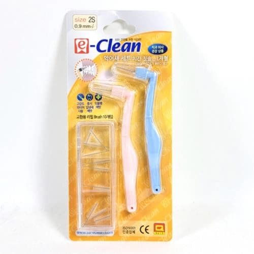 이크린 ㄱ자형 악어새 치간칫솔(0.9mm/SS)