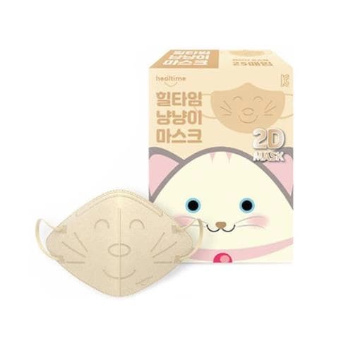 힐타임 냥냥이 초소형 일회용 마스크