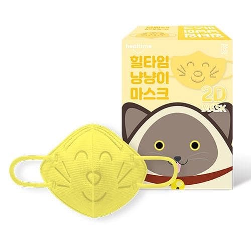 힐타임 냥냥이 초소형 일회용 마스크