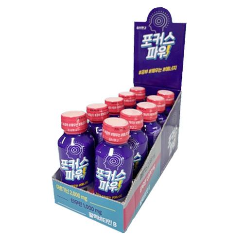 솔브앤고 포커스파워 에너지음료(아르기닌/타우린/활력비타민B) 세트