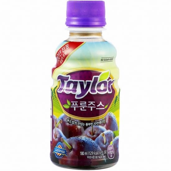 테일러 푸룬 주스
